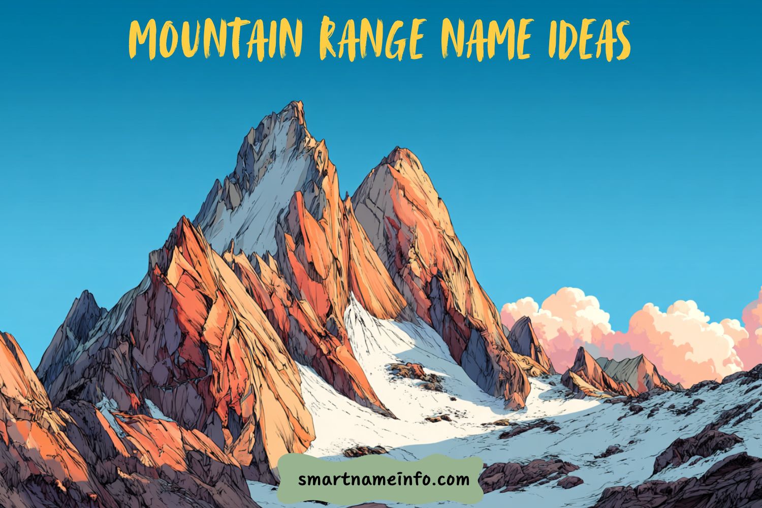 mountain range name ideas