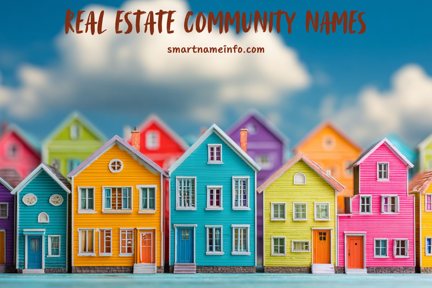real estate community names