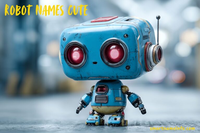 robot names cute
