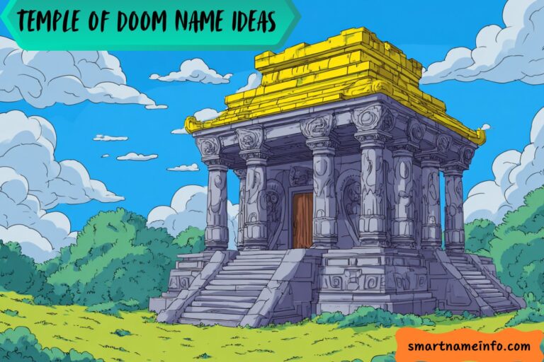 temple of doom name ideas