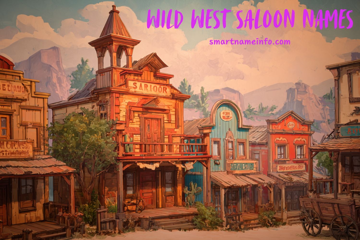 wild west saloon names